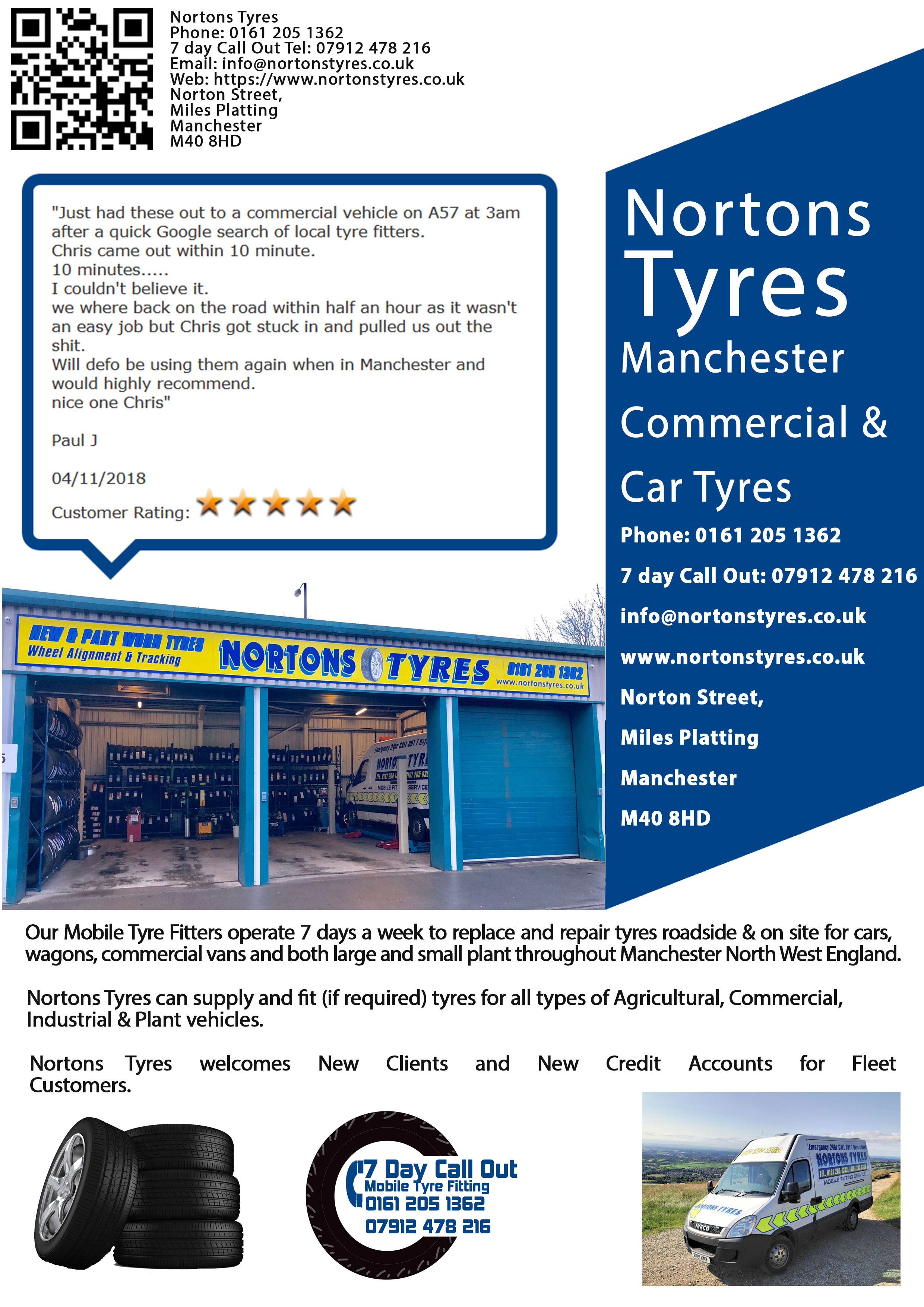 Another Happy Customer at Nortons Tyres